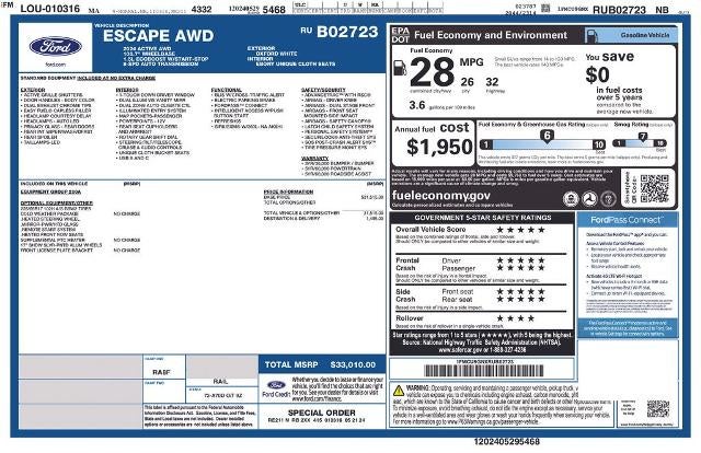 2024 Ford Escape Active