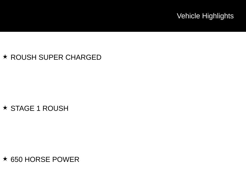 2020 Ford F-150 XLT ROUSH SUPER CHARGED