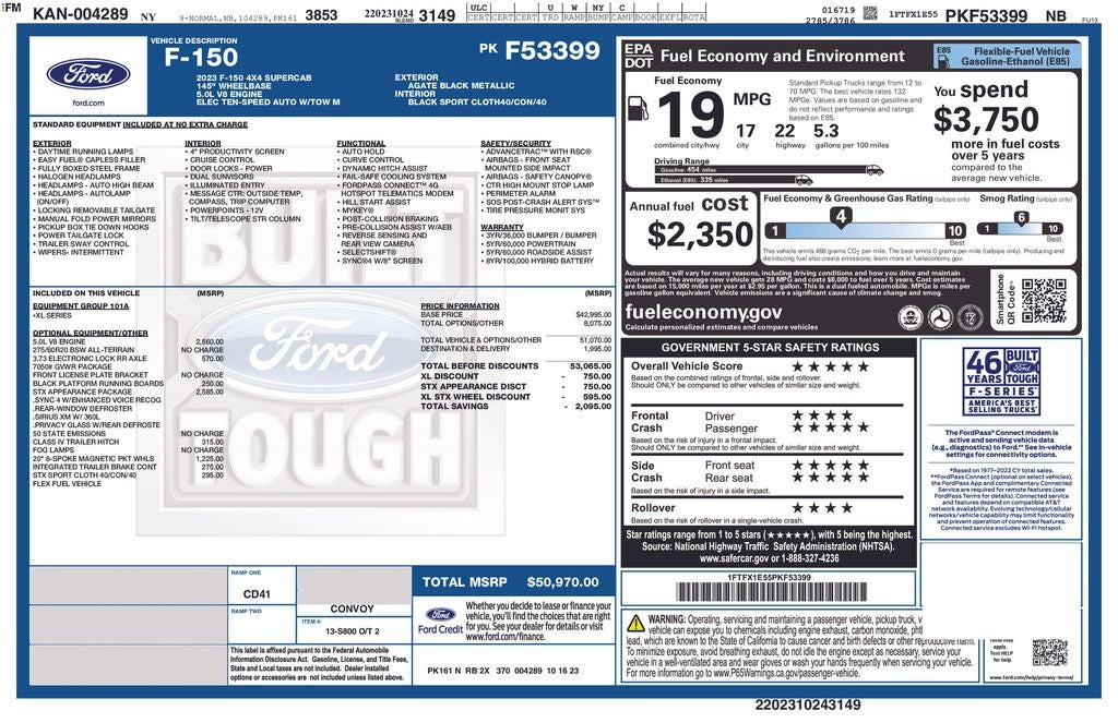 2023 Ford F-150 XL STX