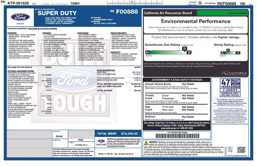 2024 Ford F-250SD Lariat