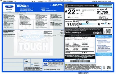 2020 Ford Ranger XLT