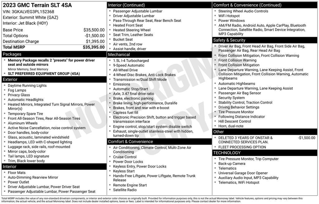2023 GMC Terrain SLT