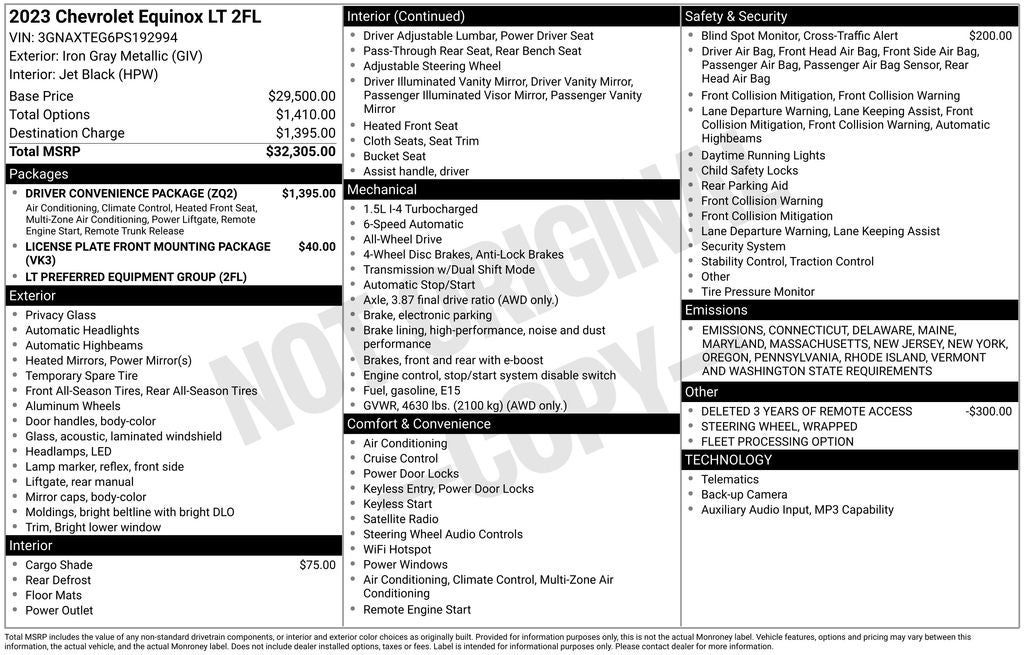 2023 Chevrolet Equinox LT