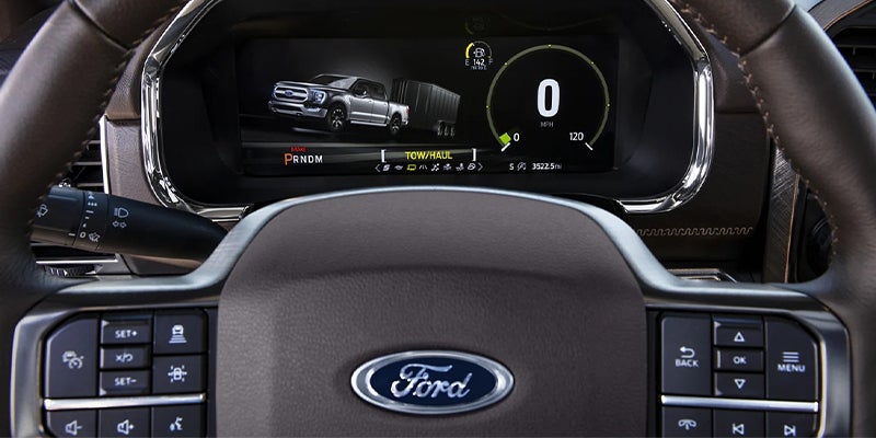 2023 Ford F-150 dashboard in Amsterdam, NY